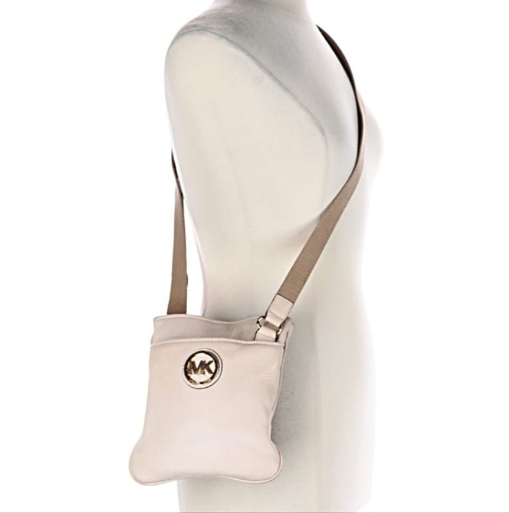 Michael Kors Beige Crossbody Bag